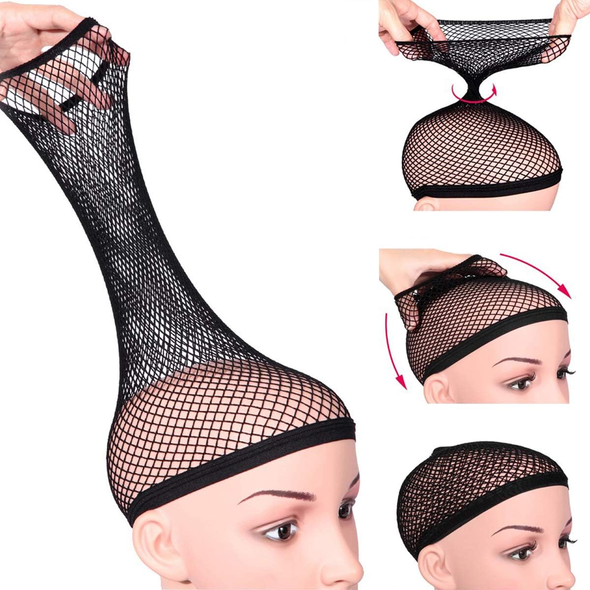 Mesh Wig Cap with Opening – Breathable, Secure & Perfect for Quick Styles!