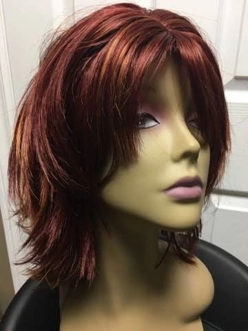 Floria- Reddish copper blends synthetic wig