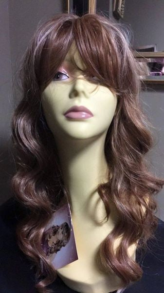 Roesia- Strawberry Blonde & Copper Blend extra long synthetic wig