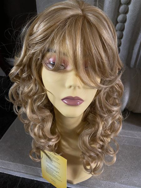 Agnes- Blonde Blend medium length synthetic wig